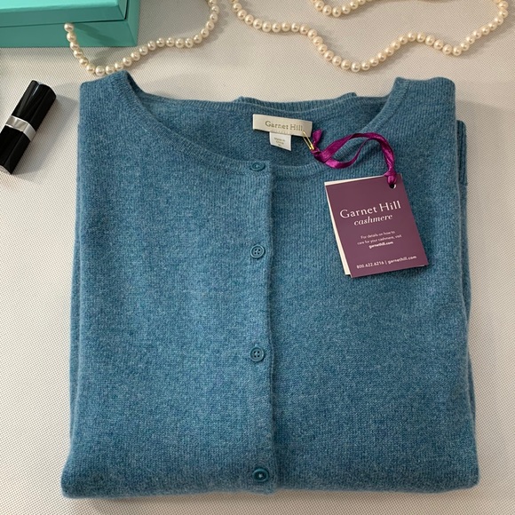 Garnet Hill 100% Pure Cashmere Sweater - Brand New with Tags! - Picture 15 of 16
